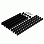 PIEDS ET CADRE POUR TABLE - ACIER - RIGIDE - 1150X750 - NOIR EMUCA