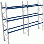RACK 1 DÉPART + 1 SUIVANT LXLXH 2700X5800X4500 1000KG 2 NIV - BITO