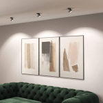 TOP LIGHT PUK MINI MOVE LED, LENTILLE CLAIRE, NICKEL MAT