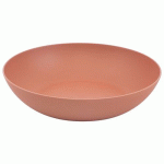 ASSIETTES CREUSES Ø 203 CM EN PLA - TERRACOTTA - PLASTOREX