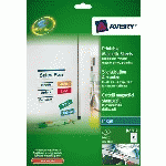 ETIQUETTE MAGNÉTIQUE JET D’ENCRE 78 X 28 MM AVERY J8871-5 BLANCHE – POCHETTE DE 90