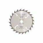 LAME CIRCULAIRE CARBURE BOIS - DIAMÈTRE 350MM - ALÉSAGE 30MM - 24 DENTS ALTERNÉES + RACLEURS - EP 4,2/2,8 - CMT ORANGE TOOLS