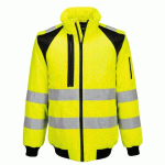 PORTWEST CD898 BOMBERS 2 EN 1 WX2 JAUNE/NOIR - TAILLE XXXL