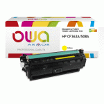 TONER REMANUFACTURÉ OWA - STANDARD - JAUNE - POUR HP CF362A