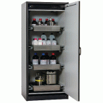 ARMOIRE SÉCURITÉ Q-CLASSIC-30 Q30.195.086.WDR GRIS/JAUNE - MANUTAN COLLECTIVITÉS