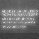 ARTEMIDE ALPHABET OF LIGHT MUR LETTRE MAJUSCULE N