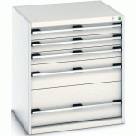 BOTT 1 ARMOIRE À TIROIRS SL-879-5.2 AVEC 5 TIROIRS POUR CHARGE LOURDE - BOTT