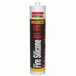 MASTIC FIRE SILICONE B1 FR GRIS 300ML - SOUDAL - 147412