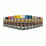 COUCHE DE FINITION HARD HAT RAL-COULEURS NOIR FONCÉ RAL 9005 500ML - RUST-OLEUM - 2179
