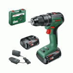 PERCEUSE VISSEUSE À PERCUSSION UNIVERSALIMPACT 18V-60 + 2 BATTERIES 2AH - 06039D7102 BOSCH