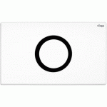 PLAQUE DE COMMANDE WC À DÉCLENCHEMENT INFRAROUGE VISIGN FOR PUBLIC 12 POUR RÉSERVOIR PREVISTA 8635.1 - BLANC BRILLANT VIEGA
