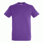TEE-SHIRT PERSONNALISABLE ACTIVE ADULTE 190G VIOLET CLAIR