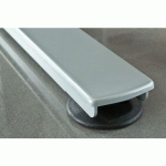 TABLE DE RÉUNION AVEC MÉMOIRE DE POSITIONS-BLANC-ARGENT - HAMMERBACHER