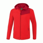 VESTE SOFTSHELL ENFANT - ERIMA - PERFORMANCE ROUGE/RUBY