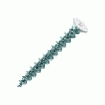 VIS PVC PLASTIQUE ACIER ZINGUÉE TÊTE LAQUÉE BLANC Ø 4,2MM