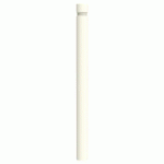 POTELET VITYL TÊTE GORGES MÉTAL HTR 1 M Ø 90 MM - BLANC 9010 - BUTON DESIGN