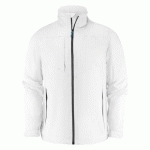 PRINTER FLAT TRACK COUPE-VENT HOMMES BLANC - TAILLE XXL