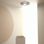 AXO LIGHT AXOLIGHT KWIC PLAFONNIER LED, NOIR Ø48 CM