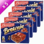 GATEAU PATISSIER BROSSARD BROSSARD - 8 MINI BROWNIES PÉPITES CHOCOLAT 40G X5