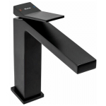 REA - ROBINET DE LAVABO DUET BLACK LOW - NOIR