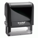 TAMPON TEXTE PERSONNALISABLE PRINTY 4913 TRODAT MONOCHROME 5 LIGNES - NOIR