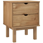 TABLE DE CHEVET OTTA 46X39,5X57 CM BOIS DE PIN MASSIF