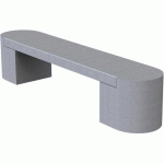 BANQUETTE NEUCHATEL 2000X400X420 MM GRIS SABLÉ