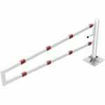 BARRIÈRE-PORTE PIVOTANTE À CHEVILLER POUR CADENAS - 2500 MM - SCHAKE