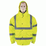 BLOUSON HAUTE VISIBILITÉ JAUNE TAILLE XXL - MANUTAN
