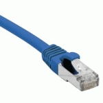 CORDON RJ45 CATÉGORIE 6 F/UTP LSOH SNAGLESS BLEU - 20 M - CUC