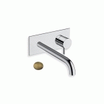 MITIGEUR LAVABO MURAL VIEUX BRONZE AVEC PLAQUE BEC 22.5 CM TRIVERDE – CRISTINA ONDYNA TV25892