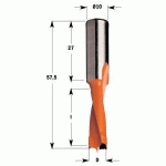 MÈCHE À PERCER CARBURE MULTIBROCHES POUR TROUS BORGNES - DIAMÈTRE 12,7MM - LONGUEUR TOTALE 57MM - CMT 310