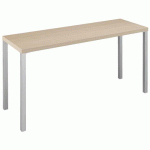 TABLE DE SÉMINAIRE CONFORT PIED FIXE L 150 CM CHÊNE CLAIR