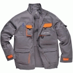 BLOUSON DE TRAVAIL TEXO CONTRAST TX10 GRIS M - PORTWEST