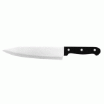 COUTEAU DE CUISINE DE QUALITÉ SEMI-PROFESSIONNELLE, LONGUEUR DE LA LAME 25 CM.