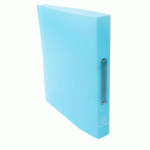 LOT DE 15 - CLASSEUR 2 ANNEAUX 30MM POLYPROPYLÈNE CHROMALINE PASTEL - BLEU PASTEL