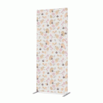 CLOISON DÉCO EN TISSU 85-200 FLEURS FOYA
