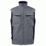 PROJOB 5706 BODYWARMER MULTIPOCHES PRIO GRIS - TAILLE XXXL