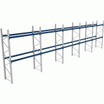 RACK 1 DÉPART + 4 SUIVANTS LXLXH 2700X14300X4000 600KG 2 NIV - BITO