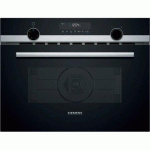 SIEMENS MICRO ONDES COMBINÉ CM585AGS1, IQ500, COMBINE COMPACT, 44 LITRES