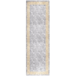 VIDAXL - TAPIS LAVABLE ANTIDÉRAPANT 80X300 CM GRIS