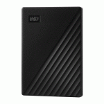 WESTERN DIGITAL MY PASSPORT DISQUE DUR 4 TO USB 3.0 (USB-A) NOIR