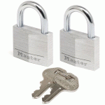 CADENAS À CLÉ ALUMINIUM 9130EURT - GRIS - MASTER LOCK