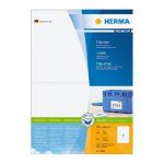 HERMA ETIQUETTE BLANCHE PREMIUM - HERMA - 210 X 148 MM - POCHETTE DE 200 ÉTIQUETTES