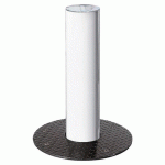 BORNE RÉTRACTABLE Ø 16 CM INOX BROSSÉ - ZINC BLANC 9010 - PROCITY