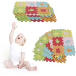 WYCTIN - HOFUTON TAPIS PUZZLE DOUX MOUSSE JEU BÉBÉ ENFANT ÉDUCATIF JOUET 36 ANIMAUX