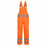 PORTWEST R441 SALOPETTE À BRETELLES HAUTE VISIBILITÉ RWS ORANGE - TAILLE 4XL