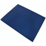 TAPIS HYGIÉNIQUE ANTIDÉRAPANT POUR LES ZONES PIEDS-NUS BLEU 90 X 150 CM - BLEU