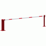 BARRIÈRE MANUELLE POTEAU APPUI FIXE AVEC SERRURE-4000 MM - SCHAKE