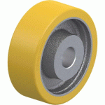 BLICKLE - ROUE MOTRICE Ø 140MM BANDAGE POLYURÉTHANE PU 670KG - GTHN 140/30H7